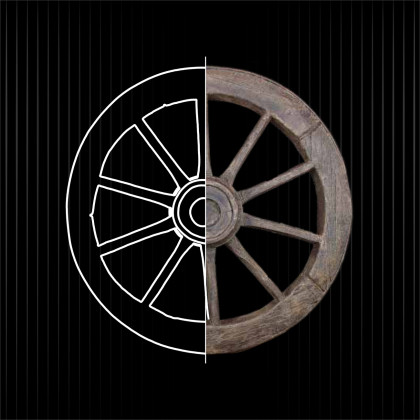 Rotiță Din Lemn
