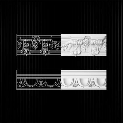 Cornișă Cu Model