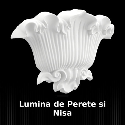 Aplice și Nișe de Perete Aplice și Nichuri - O alegere inteligentă pentru decorareÎn lumea decorării, aplice și nichuri din poliuretan au devenit din ce în ce mai populare datorită versatilității lor. Aceste produse nu doar că îmbunătățesc estetică, dar oferă și soluții funcționale de iluminat. Ele sunt disponibile în diverse modele și culori, adaptându-se perfect oricărui stil de decor.Fie că este vorba de un apartament modern sau de o vilă luxoasă, aplice și nichuri pot transforma complet atmosfera unei încăperi. Datorită proprietăților lor, acestea sunt rezistente la apă și umiditate, făcându-le ideale pentru orice mediu.Inovație în designul de interiorTehnologii avansateProdusele noastre din poliuretan sunt realizate folosind cele mai noi tehnologii, cum ar fi:Scanare 3DImprimare 3DCNCInjecție la presiune înaltăOferim servicii de consultanță plătite, realizăm relevee și pregătim desene 2D și 3D personalizate, adaptate nevoilor clienților noștri. De asemenea, producem matrițe de poliuretan în cadrul propriei fabrici, asigurând astfel calitate și control asupra procesului de producție.Idei de decorare cu Aplice și NichuriInspirație pentru fiecare încăpereAplice și nichuri pot fi utilizate în diverse moduri pentru a crea un ambient plăcut. De exemplu, plasarea unor aplice în colțurile camerelor poate accentua un perete decorat cu artă. În plus, aceste elemente pot fi integrate în designul tavanului, oferind un efect vizual impresionant.Istoria Aplice și NichuriO tradiție în evoluțieUtilizarea aplice și nichuri datează din cele mai vechi timpuri, având rădăcini în stilurile arhitecturale clasice. De-a lungul anilor, aceste elemente au evoluat, adaptându-se la tendințele contemporane și la nevoile consumatorilor moderni. Astăzi, aplice și nichuri din poliuretan sunt apreciate pentru durabilitatea și versatilitatea lor.Utilizări ale Aplice și NichuriVersatilitate în designAplice și nichuri din poliuretan pot fi utilizate în:Locuințe privateHoteluriVileSăli de evenimenteAceste produse sunt ideale atât pentru interior, cât și pentru exterior, având un aspect similar cu lemnul dar fiind mult mai ușoare și rezistente.Caracteristici ale Aplice și NichuriBeneficii esențialeProdusele noastre se remarcă prin:Rezistență la apă și umiditateGreutate redusăPosibilitate de vopsireAceste caracteristici le fac ideale pentru orice tip de mediu, oferind atât estetică, cât și funcționalitate.Compararea cu alte materialePrețuri și PerformanțăCând comparăm aplice și nichuri din poliuretan cu produse din gips, EPS, duropolimer sau beton prefațat, este evident că poliuretanul oferă un raport preț/performanță superior. Deși pot exista diferențe de cost, avantajele în ceea ce privește durabilitatea și versatilitatea fac din poliuretan o alegere preferată.

Aplice și Nichuri din poliuretan reprezintă soluții inovatoare pentru decorarea modernă. Aceste produse sunt ușor de instalat și oferă un aspect elegant oricărei încăperi. Datorită caracteristicilor lor, ele sunt rezistente la apă și umiditate, făcându-le ideale pentru utilizarea în diverse medii. Cu o gamă largă de modele disponibile, clienții pot alege soluții personalizate care se potrivesc stilului lor. Investiția în aplice și nichuri din poliuretan asigură nu doar estetică, ci și durabilitate pe termen lung.

Aplice și Nichuri - Modele și Idei de Decorațiune

Aplice și Nichuri sunt elemente esențiale în decorarea interioarelor moderne. Aceste produse din poliuretan oferă soluții versatile pentru iluminat și decorare, fiind ideale pentru case, hoteluri și vile. Datorită durabilității și ușurinței în utilizare, ele sunt alegerea perfectă pentru orice tip de mediu, atât interior cât și exterior.

aplice și nichuri, poliuretan, modele, decorare, produse decorative, imitație lemn, durabilitate, versatilitate, prețuri, producție, design interior, soluții de iluminat, utilizare interioară, utilizare exterioară, stiluri de decor