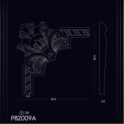 Cadre de Colț din Poliuretan Model P82009A - Inspirație și Design pentru un Decor Elegant cu Modelul P82009A: Exemple și Idei de Decorare