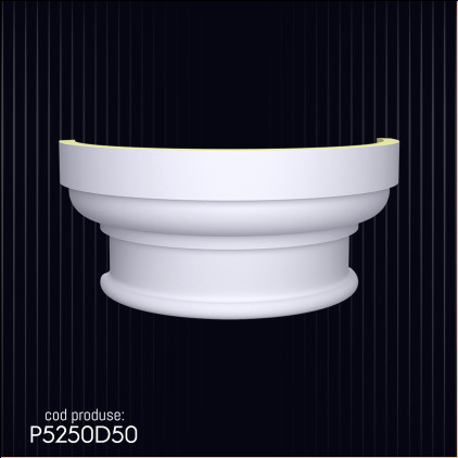 Poliuretan Capete de Coloane P5250D50: Durabilitate și Design Estetic pentru Coloane și Capiteluri - Idei de Decor și Modele