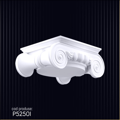 Poliuretan Coloane Capitale P5250I Poliuretan: Flexibilitate în Designul Interior/Exterior - Modele de Decorații pentru Coloane și Capitale Idei de Design