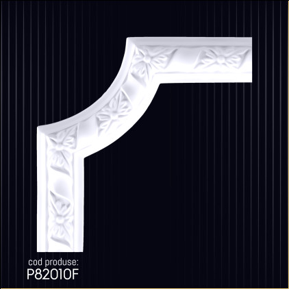 Cadru de colț din poliuretan model P82010F - Idei elegante și frumoase pentru decor și design. Modele de Decor și Inspirație pentru Idei de Amenajare