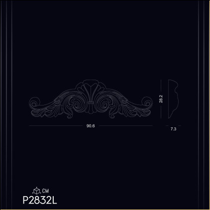 Decorative Polyurethane Crown P2832L Ghirlande: Eleganță și Stil în Orice Mediu prin Modele de Design și Idei de Decorație