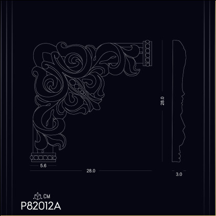 Cadru Decorativ din Poliuretan P82012A: Soluții Accesibile și Eficiente pentru Designul și Îmbogățirea Ornamentelor Interioare