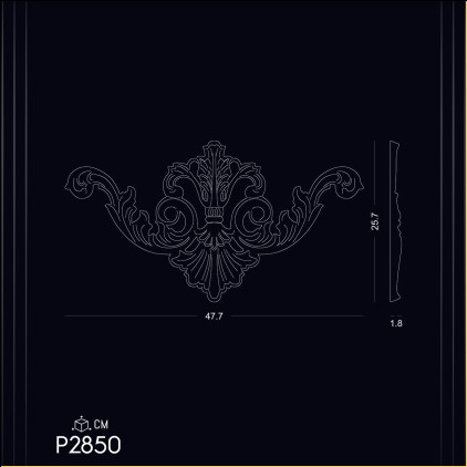 Poliuretan Decorativ P2850: Materiale Ușoare pentru Montaj Rapid al Decorațiunilor, Modele și Idei de Design