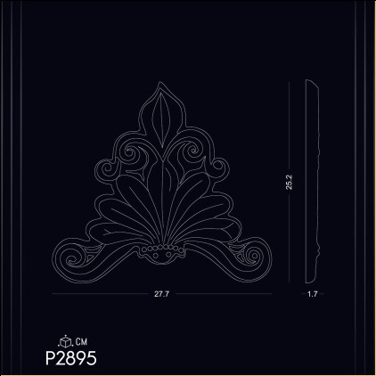 Decoratiuni din Poliuretan P2895 Sculptate Manual: Detalii Fine și Calitate Superioară în Modele de Decor DESIGN și Idei de Amenajare