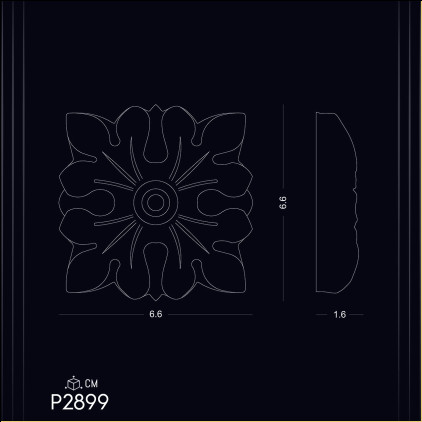 Ornamente din Poliuretan P2899: Opțiuni Moderne pentru Decorațiuni Elegante - Modele și Idei de Design pentru Decorarea Spațiului Tau