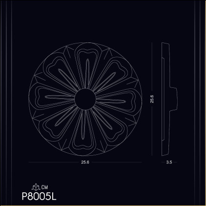 Poliuretan Decorativ Reciclabil P8005L: Sustenabilitate prin Decorațiuni Interioare - Idei și Modele de Design pentru Protecția Mediului