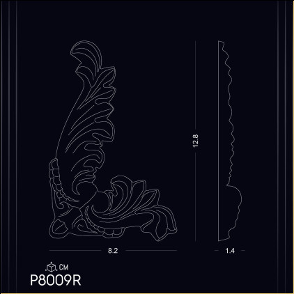 Poliuretan Ornamente P8009R: Transformați Spațiul cu Accesorii Unice de Decorare - Idei și Modele de Design