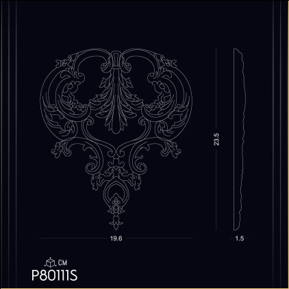 Ornamente din Poliuretan P80111S - Eleganță și Stil pentru Decorul Casei Tale, Modele și Idei de Design