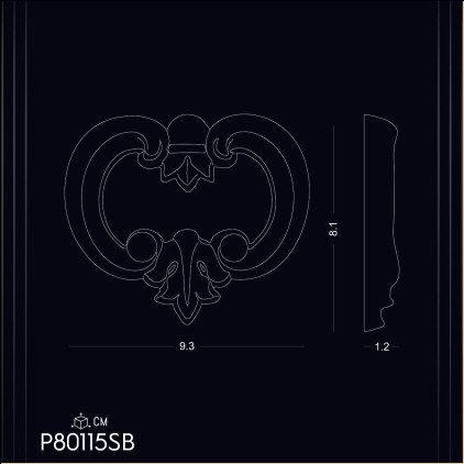 Poliuretan Decorativ P80115SB Poliuretan: Vopsire și Flexibilitate în Decorul Interior - Modele de Decorațiuni, Design și Idei de Decoratiuni