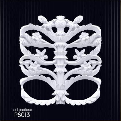 Poliuretan Decorativ P8013 - Modele de Ornamente din Poliuretan pentru Pereți | Idei de Design și Decorațiuni pentru Îmbogățirea Esteticii