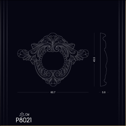 Poliuretan Decorativ P8021 Rezistență și Durabilitate: Decorațiuni Excelente pentru Utilizare pe Termen Lung Modele de Design și Idei de Decor