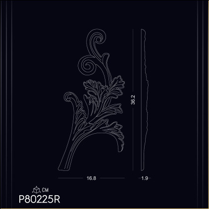 Poliuretan Ornamente P80225R - Design Sofisticat cu Detalii Elaborate pentru Decorațiuni Interioare: Idei și Modele de Design Decorativ