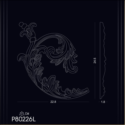 Poliuretan Ornamente P80226L - Descoperiți Frumusețea și Unicitatea Designului în Modele de Decorare