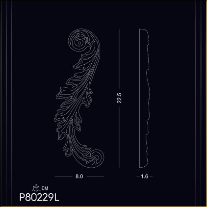 Transformați Rapid Camera cu Decorațiuni din Poliuretan P80229L - Fără Nevoie de Profesioniști, Modele și Idei de Design de Decor Interior