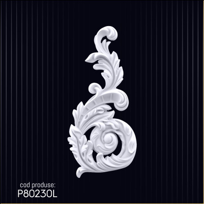 Poliuretan Decorativ P80230L pentru Interioare: Adăugați Stil și Personalitate cu ORNAMENT în Modelele de Design și Idei de Decor