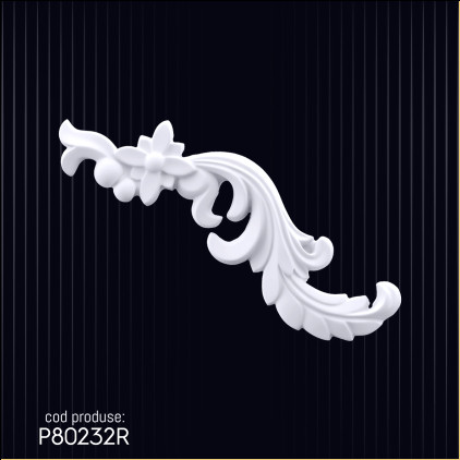 Ornamente din Poliuretan P80232R: Rafinament și Durabilitate în Decorațiuni, Modele de Design și Idei de Decor