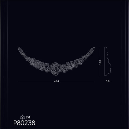 Poliuretan Decorativ P80238: Durabilitate și Eleganță pentru Decor Interior/Exterior - Modele și Idei de Design