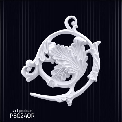 Ornamente din Poliuretan P80240R pentru Personalizarea Locuinței sau Biroului cu Decorațiuni Unice și Modele de Design - Idei de Decorare