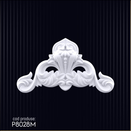 Ornamente din Poliuretan P8028M: Gherghefuri, Rozete, Borduri - Eleganță și Stil în Modele de Decor și Idei de Design