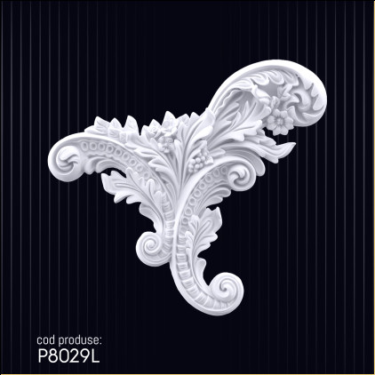 Ornamente Sofisticate din Poliuretan P8029L - Modele și Idei de Decorare cu Design Exclusiv P8029L