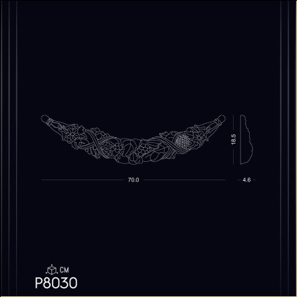 Poliuretan Decorativ P8030 pentru Design Interior și Materiale de Calitate la Prețuri Competitive Modele de Decorație Idei de Design și Exemple