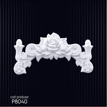 Poliuretan Decorativ P8040: Materialul Ideal pentru Ornamente și Decorațiuni. Modele de Decorație a Pereților, Design și Idei de Decor.