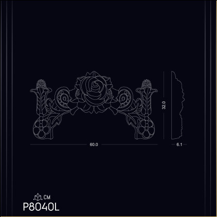 Decorațiuni Din Poliuretan P8040L: Modele Variate Pentru Gusturi Diverse - Idei de Design și Decorație Cu Produse Decorative Din Poliuretan