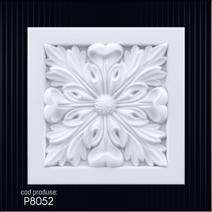 Ornamente din Poliuretan P8052 - Durabile și Flexibile pentru Decorațiuni Superioare - Modele și Idei de Design Excepționale