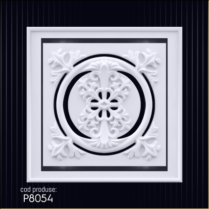 Decorative Polyurethane P8054: Ideas and Designs for Wall Decorations - Aesthetic Value in Decoration Models