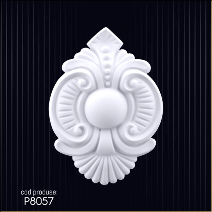 Poliuretan Decorativ P8057 - Investiție în Calitate cu Ornamente de Perete din Poliuretan: Modele de Design și Idei de Decorație