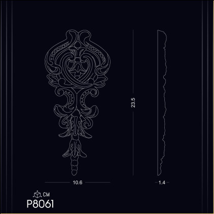 Eleganță și Rafinament în Designul Interior cu Ornamente din Poliuretan P8061: Idei de Decor și Modele Inspiratoare