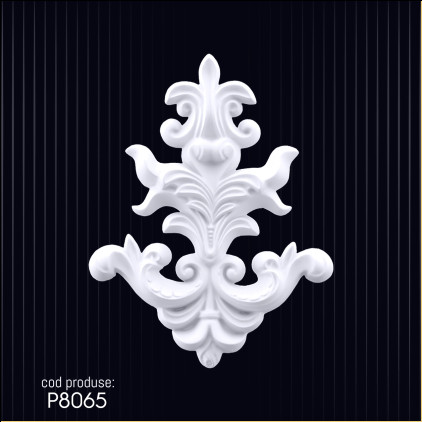 Decorative Polyurethane Ornaments P8065 - Unique Design Wall Decorations Ideas and Samples