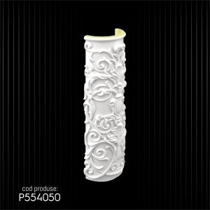 Easy Installation: Patterned Polyurethane Column Base P554050 - Custom Paint Decoration Designs and Ideas