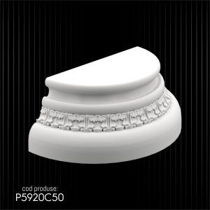 Poliuretan Baza Colona P5920C50 Elemente de Design Adăugate: Modele Rezistente de Decor pentru Baza Coloanelor Idei de Design și Exemple