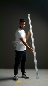P83004 Poliuretan Cornișe Simple Modele Cornișă Tavan Simplă din Poliuretan 4x5 cm Model Neted