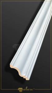 P83076A Poliuretan Cornișe Simple Modele Cornișă Simplă din Poliuretan 10x10 cm Profil Tavan