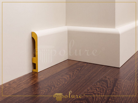 P180140 Poliuretan Plinte Modele Plintă Netedă din Poliuretan 2x14 cm