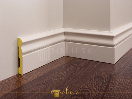 P85060 Poliuretan Plinte Modele Plintă din Poliuretan 2x12 cm Model P85060 Neted