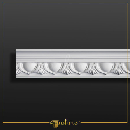 P81110 Poliuretan Cornișe cu Model Modele Cornișă Decorativă cu Model P81110 11x11 cm Poliuretan