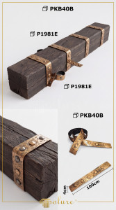 Bandă Decorativă din Cauciuc pentru Îmbinare Grinzi 4 cm