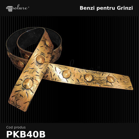 Bandă Decorativă din Cauciuc pentru Îmbinare Grinzi 4 cm