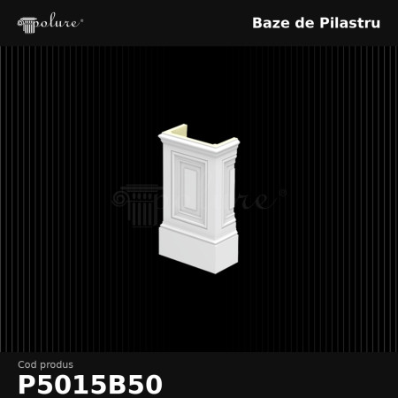 D5015B50 Pilaster Sütun Alt Kaide