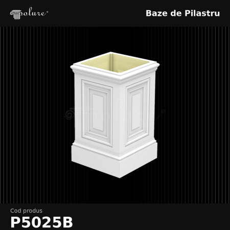 Produs decorativ din poliuretan pentru pilastru 28x28x46 cm
