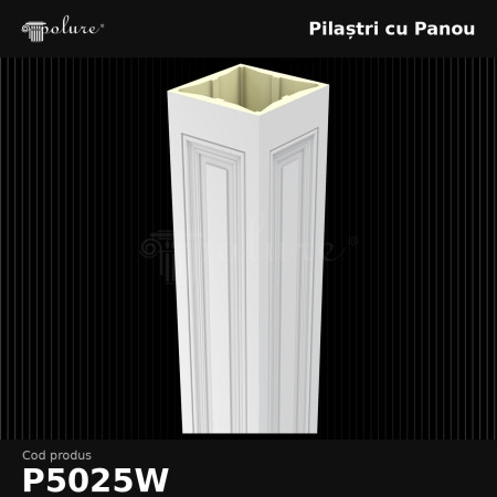Produs decorativ din poliuretan - pilastru 25x25x240 cm