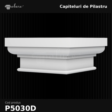 Pilastru decorativ din poliuretan 42x42x19 cm