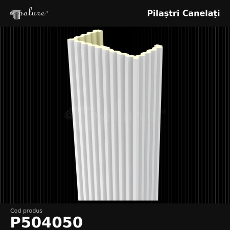D504050 Yivli Pilaster Sütun