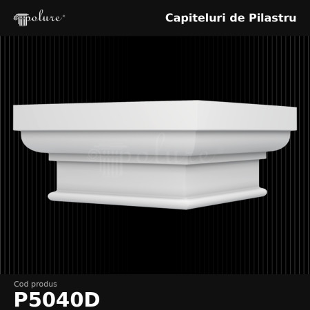 Pilastru din material decorativ poliuretan 56x56x26 cm